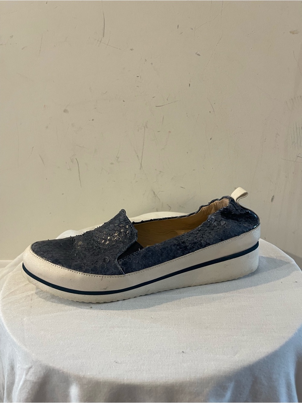 Ron White Snakesin Slip-On Sneakers